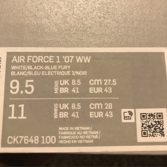 Used air force 1’s - Picture 2 of 5
